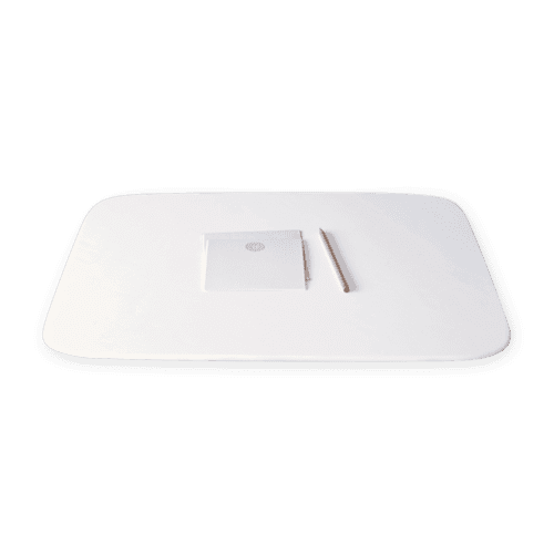 Purist Large Rectangle Placemat | Tableware by Tina Frey. Item composed of synthetic