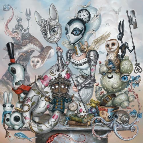 "Mother Nurture" | Prints in Paintings by Greg "CRAOLA" Simkins