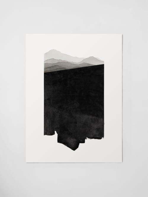 "A Long Way Down" Art Print | Prints in Paintings by Kim Knoll Art. Item composed of paper