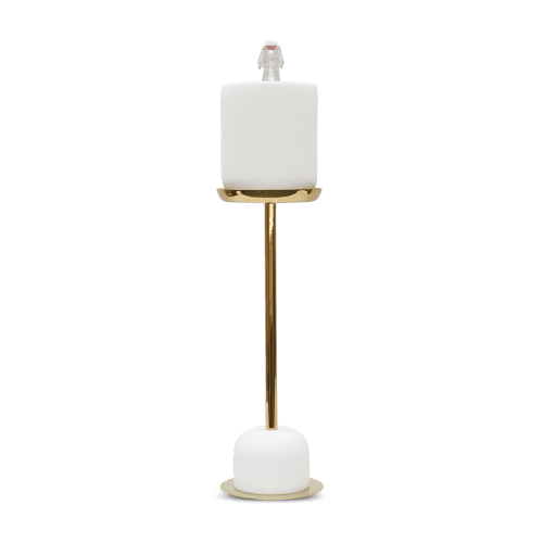 Modern Champagne Stand With Bucket | Serving Stand in Serveware by Tina Frey. Item made of steel