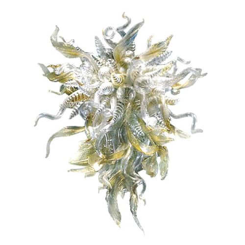 Alan Mizrahi MUR066 Yellow Teal | Pendants by Alan Mizrahi Lighting Design