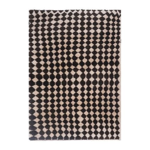 Vintage Organic Wool Turkish Tulu Rug 4'3'' X 5'11'' | Area Rug in Rugs by Vintage Pillows Store