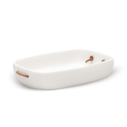 Cuadrado Guest Towel Tray | Toiletry in Storage by Tina Frey. Item made of cement