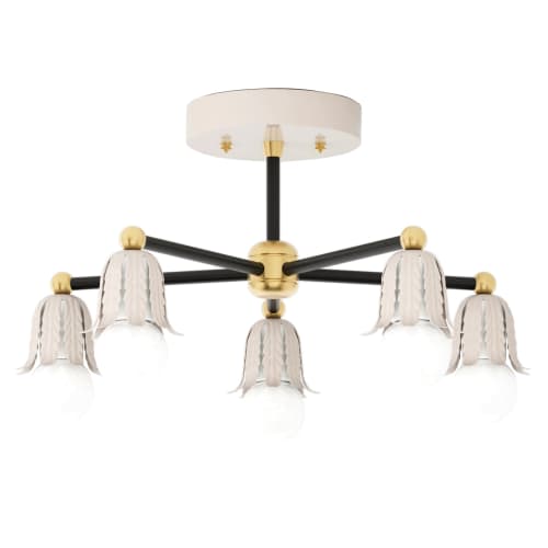 Baird | Chandeliers by Illuminate Vintage. Item made of brass