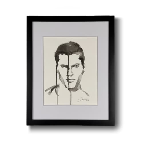 Axel No. 1 | Watercolor Painting in Paintings by John Velo Studio