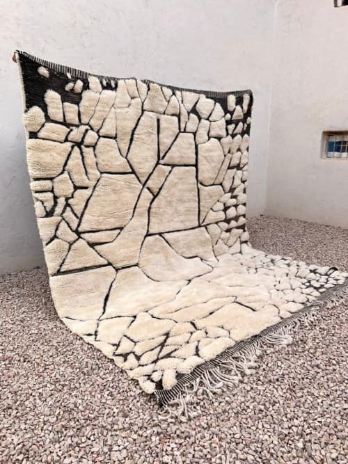 MRIRT BENI OURAIN RUG "MARBLE" 7’ 10” x 10’ by East Perry Wescover Rugs