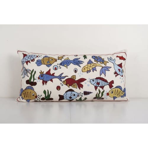 Tashkent Suzani Animal Bedding Pillow Case Made from Suzani, | Cushion in Pillows by Vintage Pillows Store
