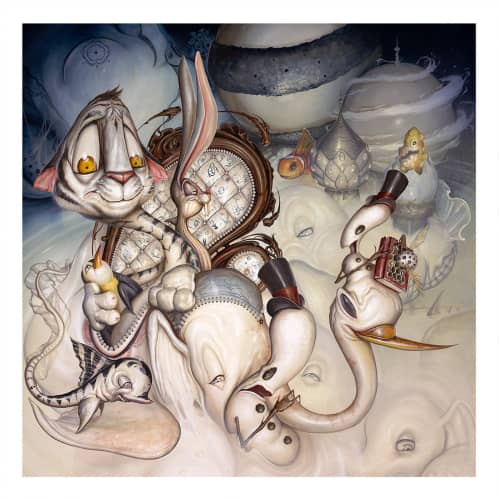 "Story To Tell" | Prints in Paintings by Greg "CRAOLA" Simkins