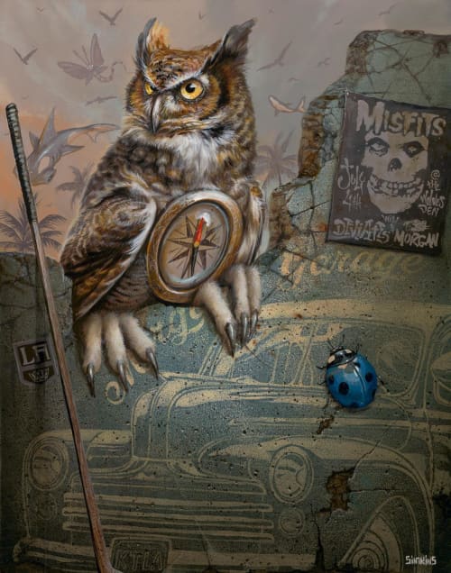 "Flyer" | Prints by Greg "CRAOLA" Simkins. Item made of paper