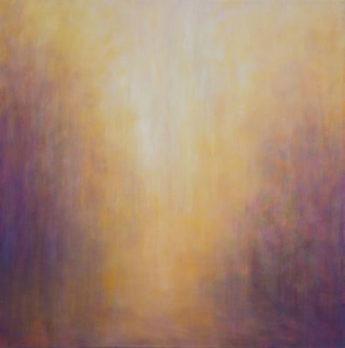 Spirit Walk | Oil And Acrylic Painting in Paintings by Victoria Veedell. Item made of canvas with synthetic works with contemporary style