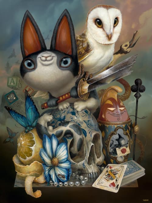 "Phen-Joi the Conqueror" | Digital Art in Art & Wall Decor by Greg "CRAOLA" Simkins. Item made of paper