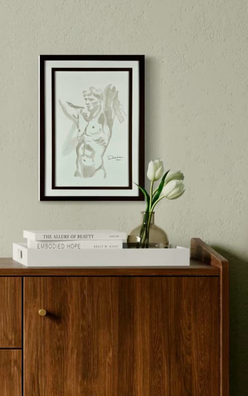 Mycah | Watercolor Painting in Paintings by John Velo Studio