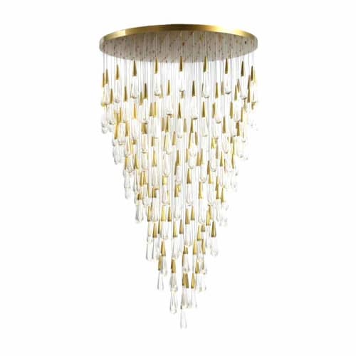 Alan Mizrahi AK4002RD Skinny Rain | Chandeliers by Alan Mizrahi Lighting Design