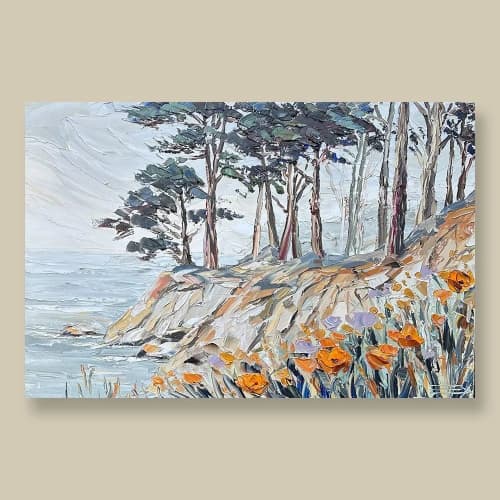 Cliffside Quiet | Paintings by Lisa Elley ART