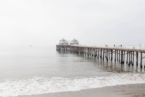 Malibu Pier | Photography by Korbin Bielski Fine Art Photography. Item made of paper