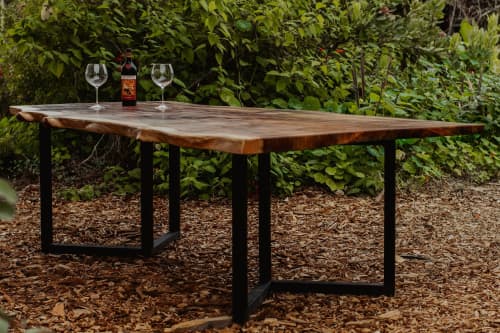Sequoia Shou Sugi Ban | Dining Table in Tables by Simon Silver Designs