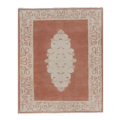 Vintage Sandstone Caucasian Rug 5'7'' X 6'9'' | Area Rug in Rugs by Vintage Pillows Store