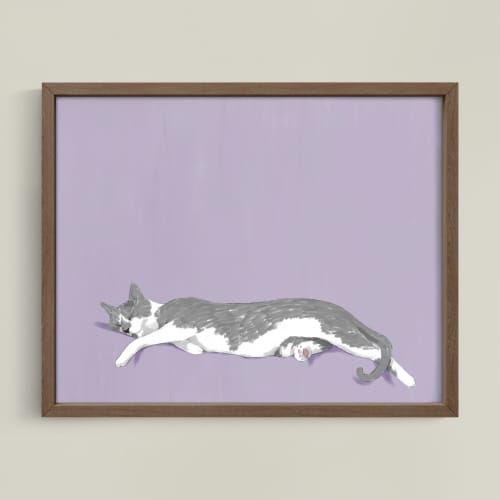 Woodhouse Stretching | Work by The Ugly Cat Studio