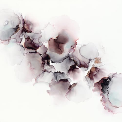 Copper Aubergine | Wallpaper in Wall Treatments by Brenda Houston. Item composed of fabric & paper