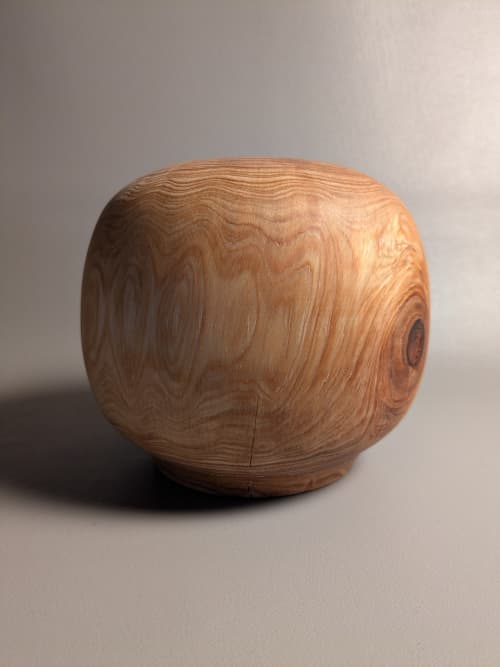 Cedar Hollow Form | Ornament in Decorative Objects by Wood Alchemist Studio. Item made of wood