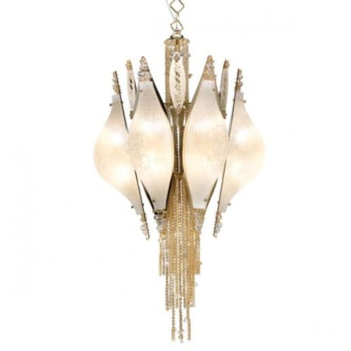 Alan Mizrahi SJ2164 Crystal Moon | Chandeliers by Alan Mizrahi Lighting Design