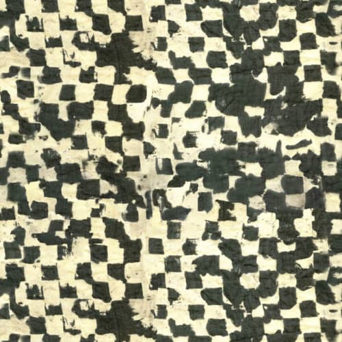 Tjap, Alabaster | Fabric in Linens & Bedding by Philomela Textiles & Wallpaper. Item composed of canvas