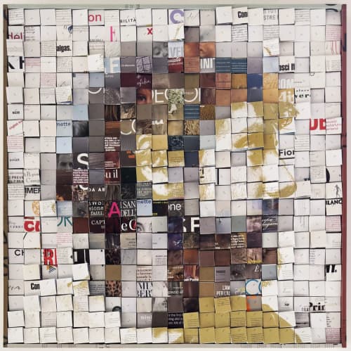 AFTERimage #1 — Concertina | Collage in Paintings by Paola Bazz