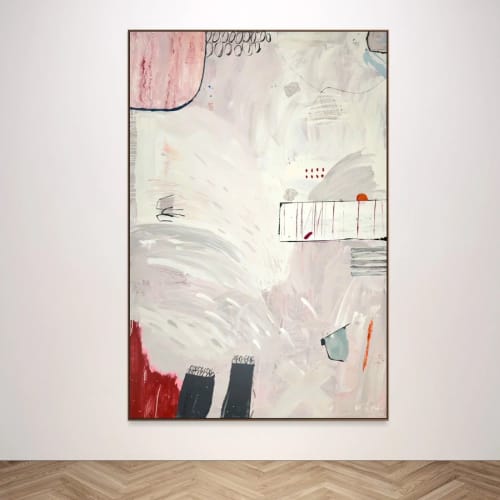Down by the Water | Oil And Acrylic Painting in Paintings by Sarah Finucane