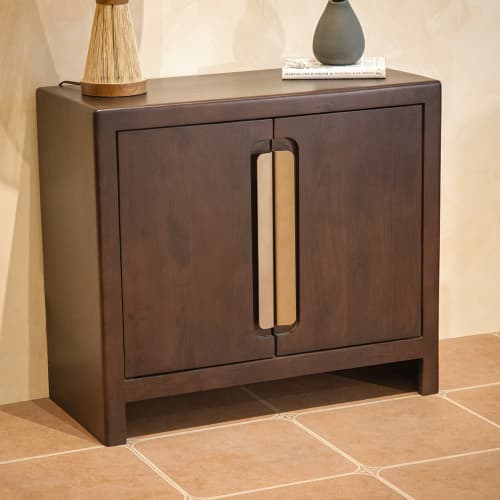 Nora 2 door solid wood Accent Cabinet | Storage by Mango Furniture Co. Inc.