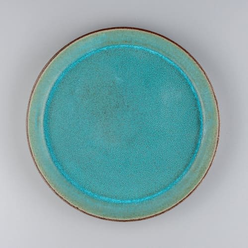 Plate Zossus Sea | Dinnerware by Svetlana Savcic / Stonessa. Item composed of stoneware