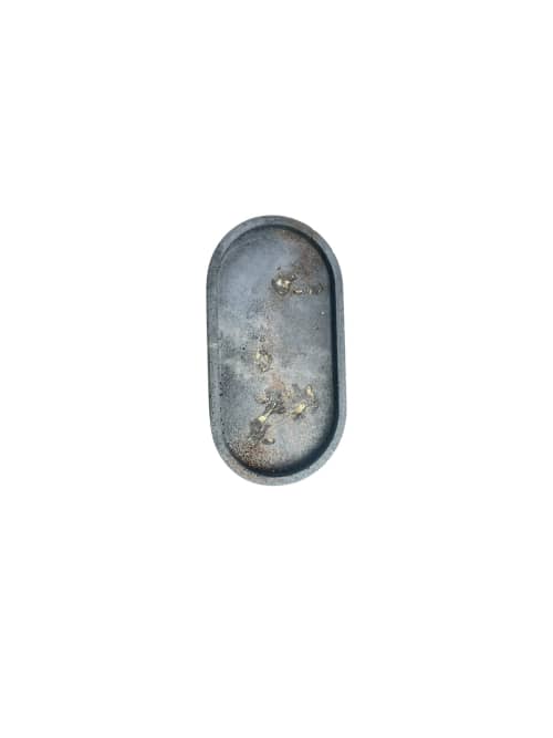 Lunar Tray Medium | Decorative Tray in Decorative Objects by RAW & UNIQ