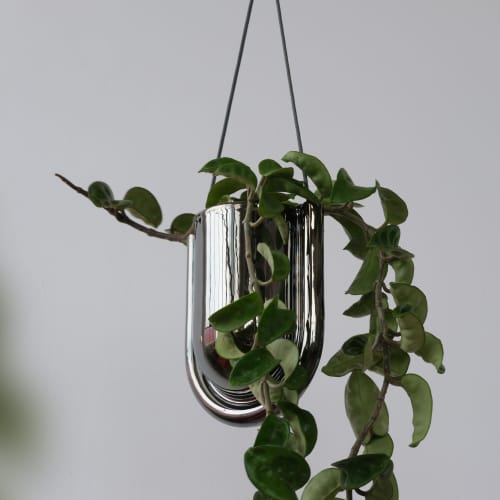 Portico Planter - Chrome | Vases & Vessels by Misewell