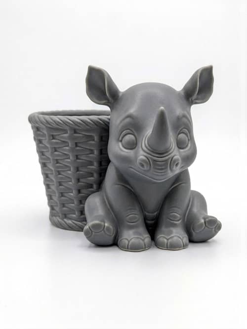 Rhino Wicker Planter | Plant Stand in Plants & Landscape by Kimi Craft Corner
