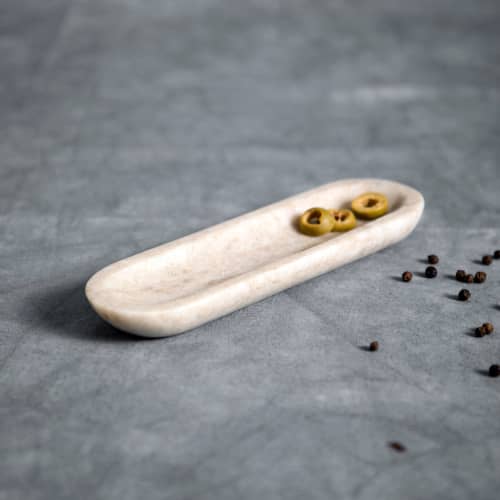 Granada Short Trough | Decorative Tray in Decorative Objects by The Collective