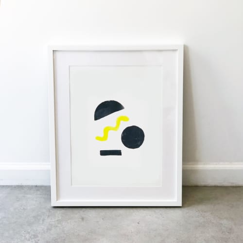 Blocks | Oil And Acrylic Painting in Paintings by OBJECT-MATTER / O-M ceramics