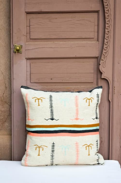 Meemah Pillow | Pillows by Folks & Tales. Item composed of cotton