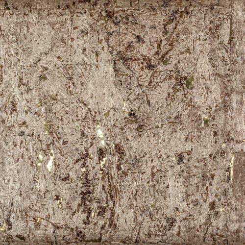 *Lisbon Brushed Gold Over Gold Leaf by Brenda Houston Wescover Wall