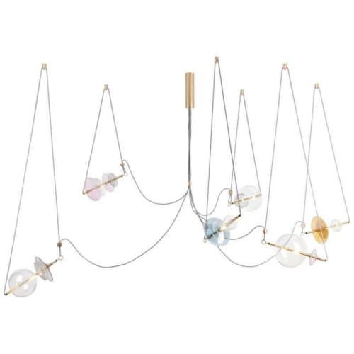 Alan Mizrahi JR2039 Trapezi | Chandeliers by Alan Mizrahi Lighting Design