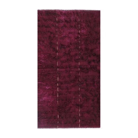 Mid 20th Century Anatolian Angora Filikli Rug 4'2'' X 7' | Area Rug in Rugs by Vintage Pillows Store