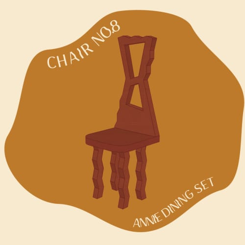 Chair No. 8 | Dining Chair in Chairs by studio apotroes