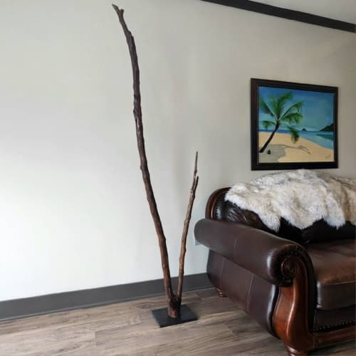 Large Driftwood Sculpture "Vale" | Sculptures by Sculptured By Nature  By John Walker. Item made of wood compatible with minimalism style