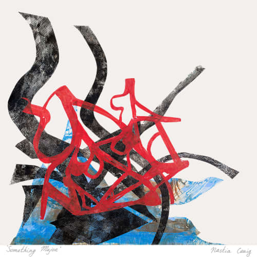 Something Major-PRINT | Prints in Paintings by Nastia Craig. Item made of paper