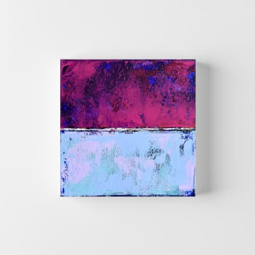 ECHOES 017 - 20x20cm | Oil And Acrylic Painting in Paintings by Lara Spadetto Art