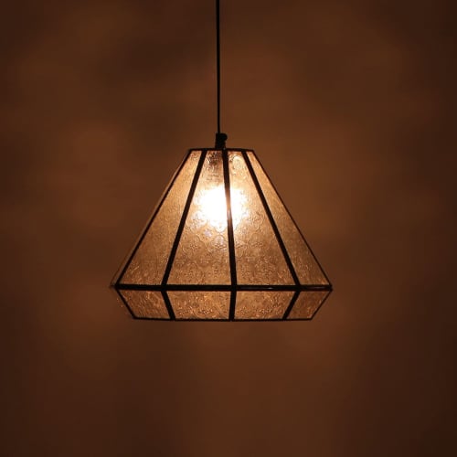 Varana' Legacy Hanging Lamp | Pendants by Home Blitz. Item made of metal & glass