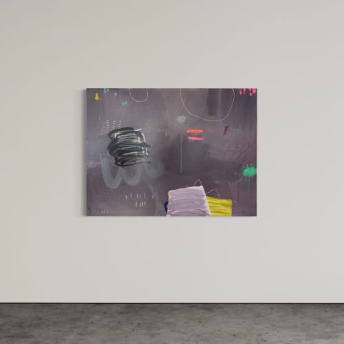 Mr. Fogg | Oil And Acrylic Painting in Paintings by Sarah Finucane