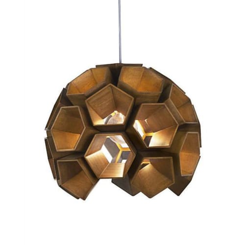 CONSTELLA (Suspension-Small) | Pendants by Oggetti Designs. Item made of wood