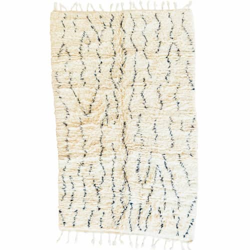 A New Hope Vintage Moroccan Rug 3'x6' (Wool) | Area Rug in Rugs by Coco Carpets. Item composed of fabric & fiber