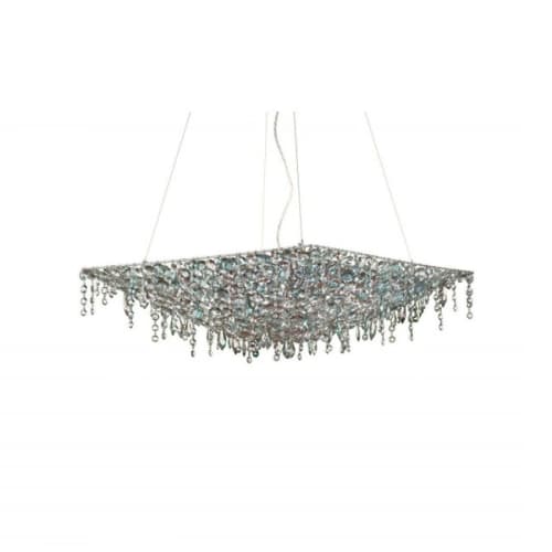 Alan Mizrahi JK017B Ugolino Square | Chandeliers by Alan Mizrahi Lighting Design