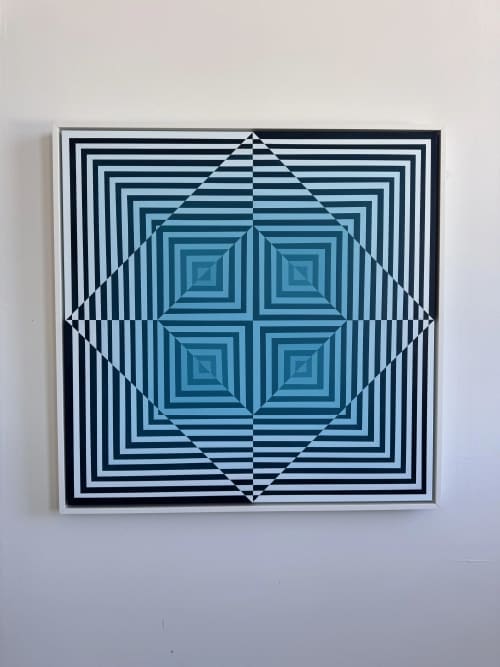 Twisted | Oil And Acrylic Painting in Paintings by Ashley Ravidas