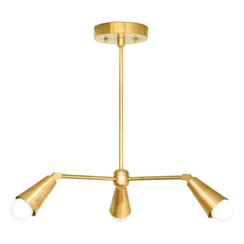 Winsted | Chandeliers by Illuminate Vintage. Item made of brass